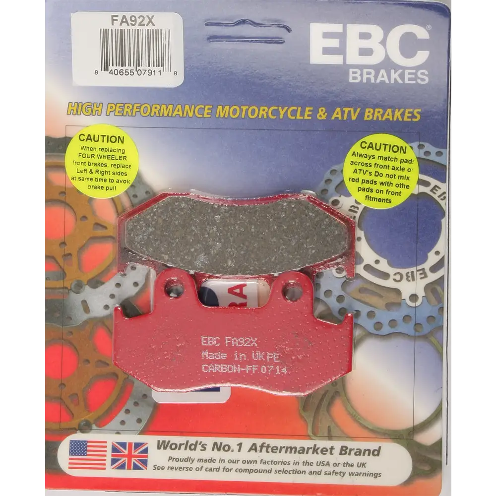 Brake Pads Fa92x Carbon X Series