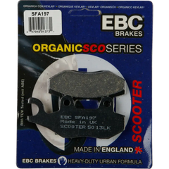 Brake Pads Sfa197 Organic