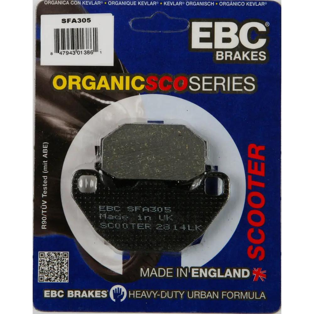 Brake Pads Sfa305 Organic