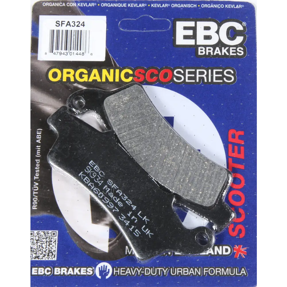 Brake Pads Sfa324 Organic