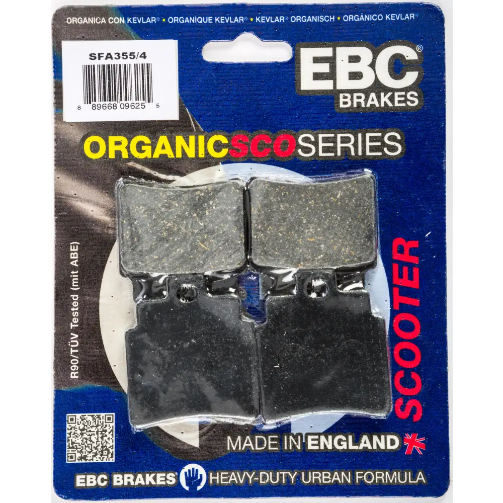 Brake Pads Sfa355/4 Organic