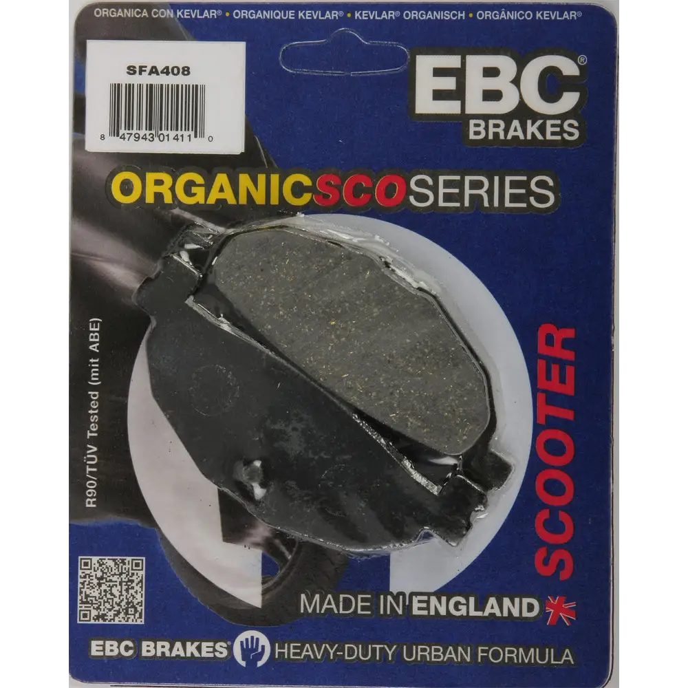 Brake Pads Sfa408 Organic