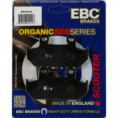 Brake Pads Sfa412 Organic
