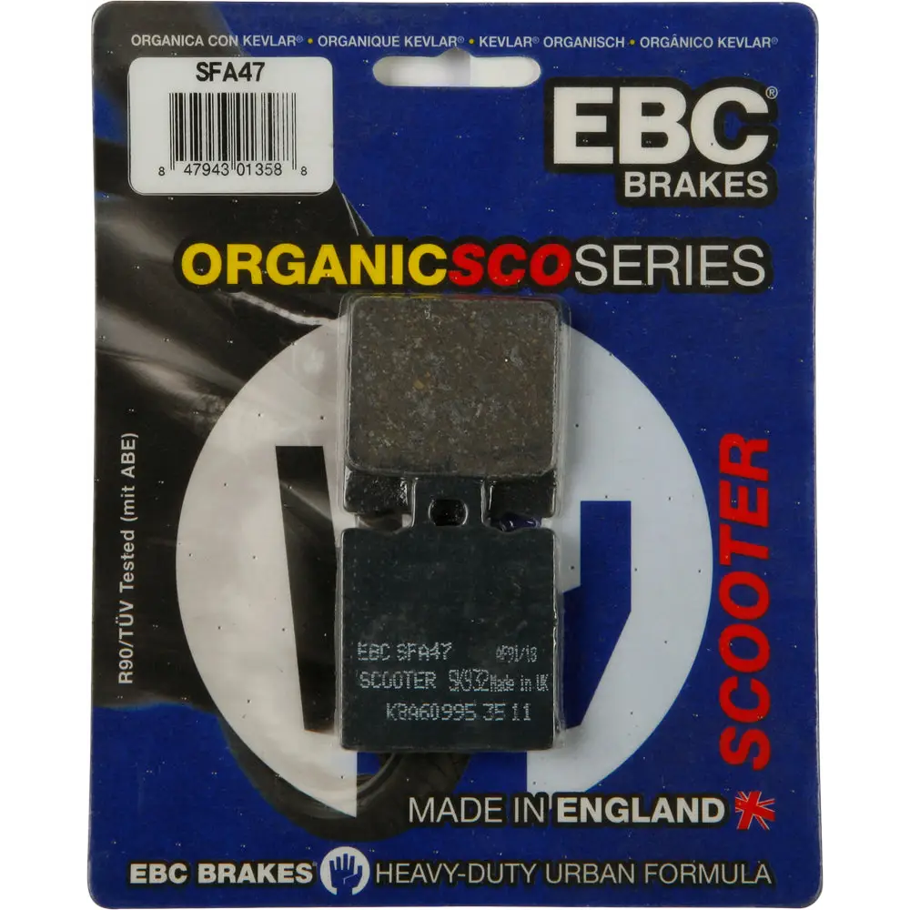 Brake Pads Sfa47 Organic