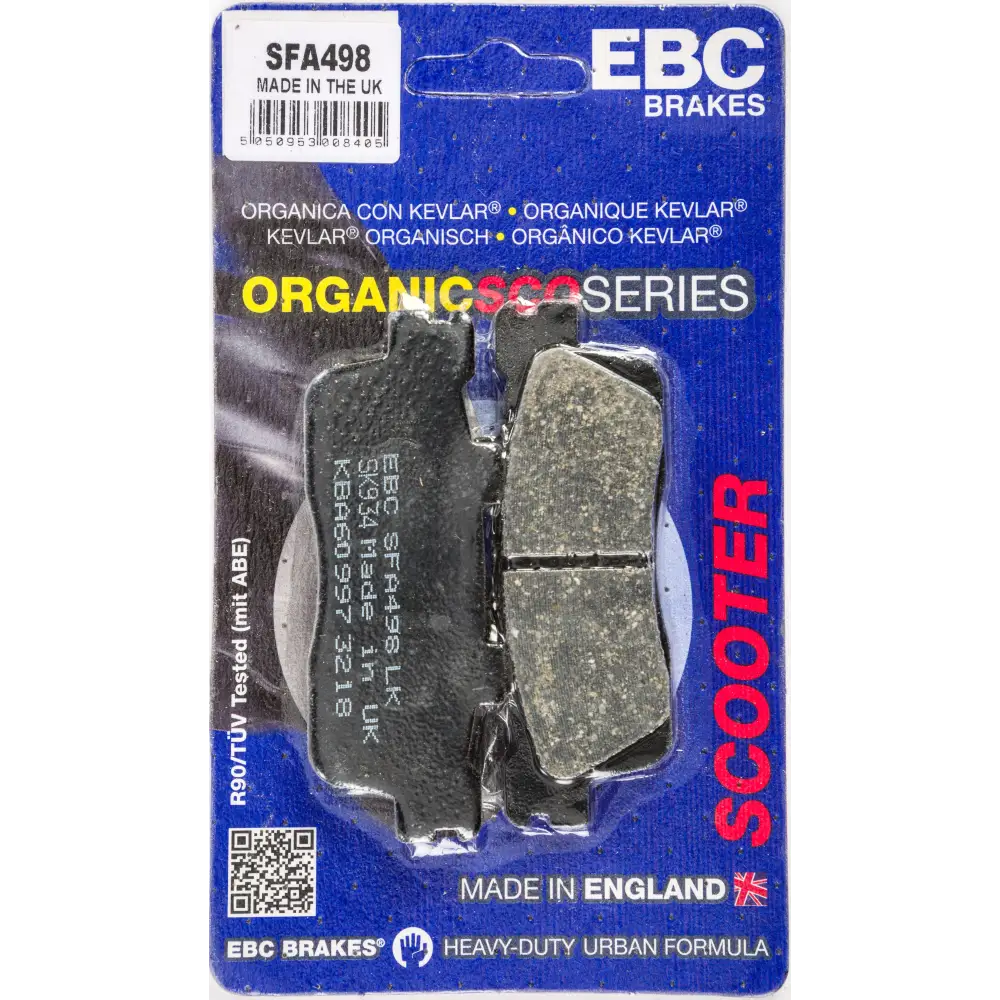 Brake Pads Sfa498 Organic