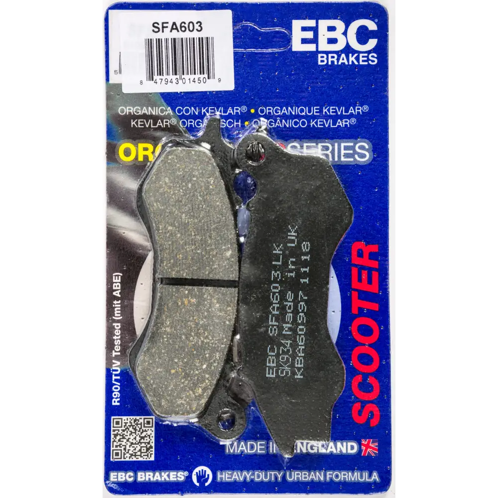 Brake Pads Sfa603 Organic