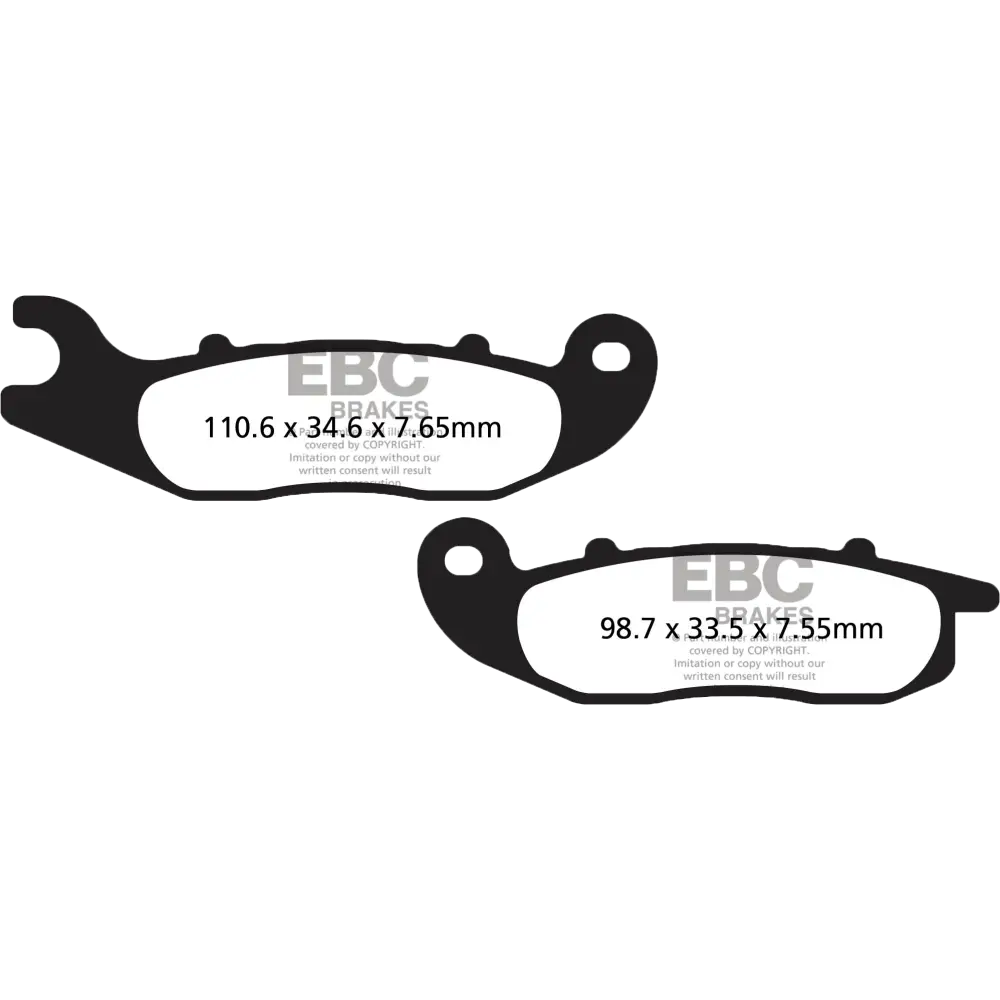 Brake Pads Sfa693hh Double H Sintered