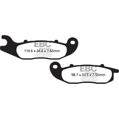 Brake Pads Sfa693hh Double H Sintered