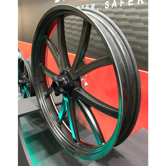 BST Torque TEK 5 Split Y-Spoke Carbon Fiber Front Wheel for the Harley Davidson Indian and V-Twin Custom Models - 3.0 x