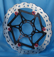 BrakeTech Cobra SS Race-Spec 320mm x 6mm Superbike Race Rotors (Pair) Yamaha MT-07 2021-2025 - Part #BTR-Y4