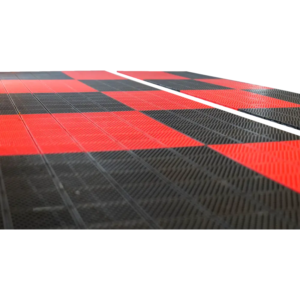 CALIBER ProTech Smooth Flooring - Red - 24 pcs 13612-2