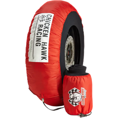CHICKEN HAWK RACING Tire Warmers - Standard - Red - 250GP - Pair PRIV-STD-S/M - Tire Warmers