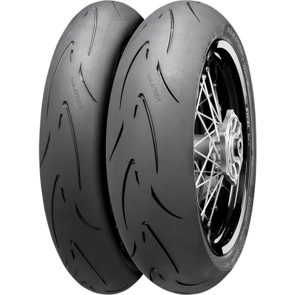 CONTINENTAL Tire - ContiAttack SM Evo - 160/60R17 - 69H 02445770000