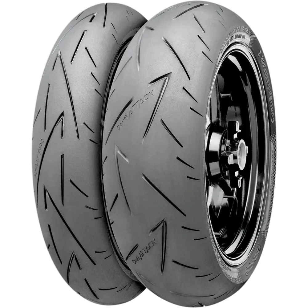 CONTINENTAL Tire - ContiSportAttack 2 - Rear - 190/50ZR17 - (73W) 02440270000