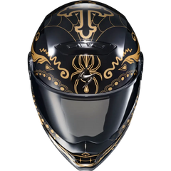 Covert Fx Full Face Helmet El Malo Gold/Gloss Black 3x