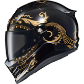 Covert Fx Full Face Helmet El Malo Gold/Gloss Black Md