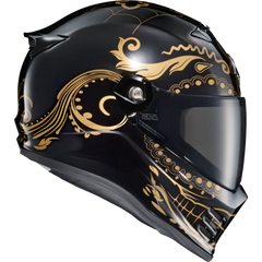 Covert Fx Full Face Helmet El Malo Gold/Gloss Black Xs