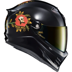 Covert Fx Full Face Helmet The Litas Gloss Black Xs