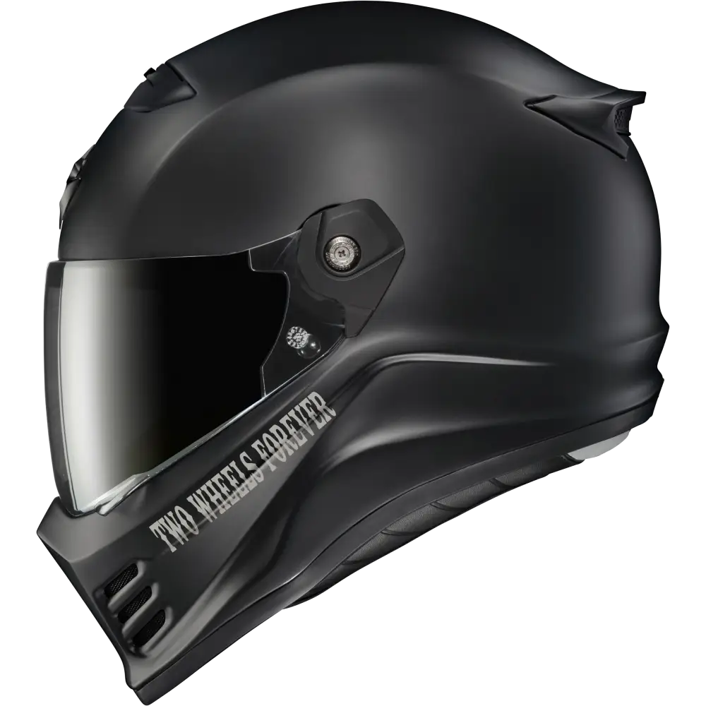 Covert Fx Full Face Helmet Vtwin Visionary Matte Black 2x
