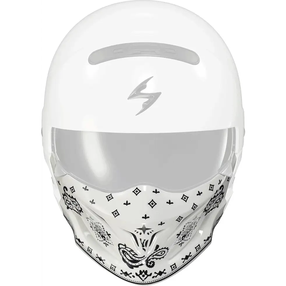 Covert Mask Bandana Gloss White