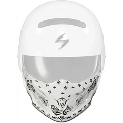 Covert Mask Bandana Gloss White