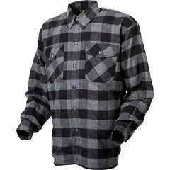 Covert Moto Flannel Black/Grey Lg