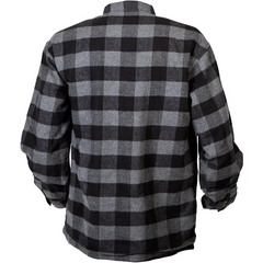 Covert Moto Flannel Black/Grey Lg