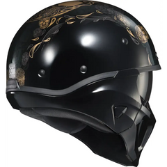 Covert X Open Face Helmet Kalavera 2x