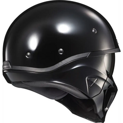 Covert X Open Face Helmet Gloss Black Sm