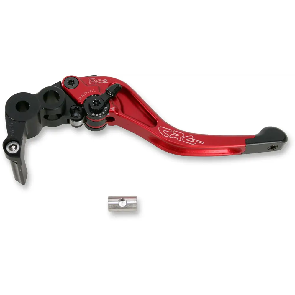 CRG Brake Lever - RC2 - Short - Red 2RN-511-H-R - Handlebars Controls Mirrors