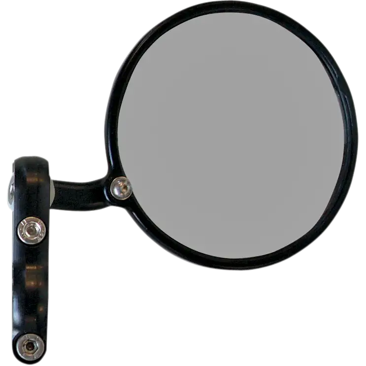 CRG Hindsight Bar End Mirror - Black HS-100-R - Handlebars Controls Mirrors