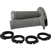DOMINO D100 D-Lock Grips - Gray D10046C5200A9-0