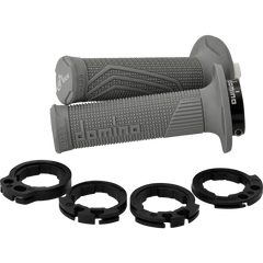 DOMINO D100 D-Lock Grips - Gray D10046C5200A9-0