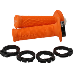 DOMINO D100 D-Lock Grips - Orange D10046C4500A9-0