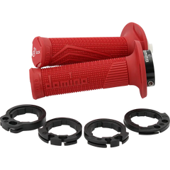 DOMINO D100 D-Lock Grips - Red D10046C4200A9-0