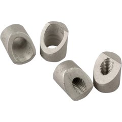 DRIVEN RACING Adapter - Mirror - Handlebar End - Silver - Halo DBEW-ADP