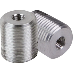 DRIVEN RACING Adapter - Mirror - Handlebar End - Silver - Halo DBEW-ADP-DUC