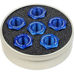 DRIVEN RACING Aluminum Sprocket Nuts - Blue - M10 x 1.0 DSN6BL