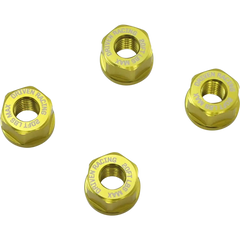 DRIVEN RACING Aluminum Sprocket Nuts - Gold - M8 x 1.25 DSN-02-GD