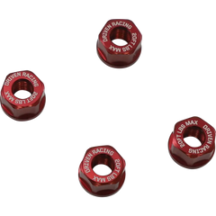 DRIVEN RACING Aluminum Sprocket Nuts - Red - M8 x 1.25 DSN-02-RD