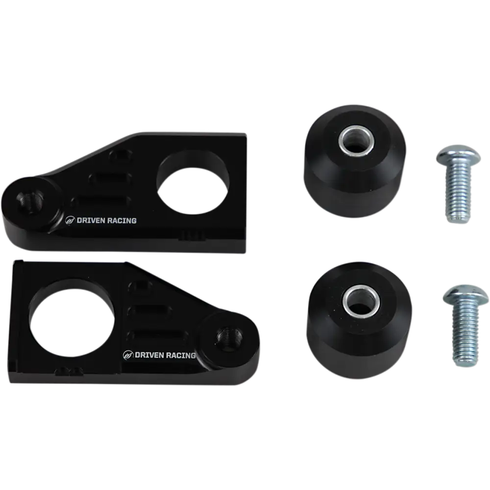 DRIVEN RACING Axle Block Sliders - Honda - Black DRAX-120-BK