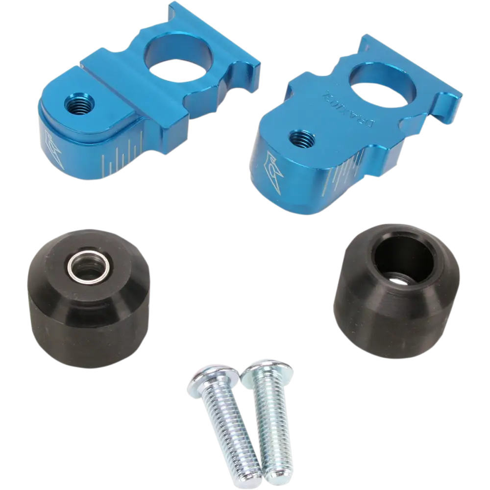DRIVEN RACING Axle Block Sliders - Honda - Blue DRAX-103-BL