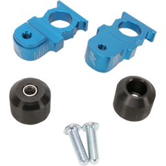 DRIVEN RACING Axle Block Sliders - Honda - Blue DRAX-103-BL