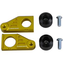 DRIVEN RACING Axle Block Sliders - Honda - Gold DRAX-120-GD