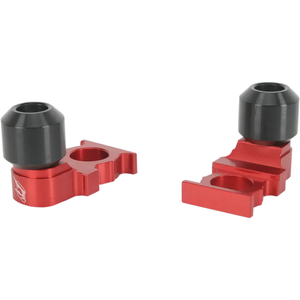 DRIVEN RACING Axle Block Sliders - Honda - Red DRAX-103-RD