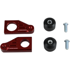 DRIVEN RACING Axle Block Sliders - Honda - Red DRAX-120-RD