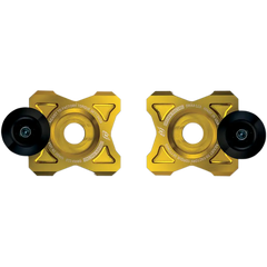 DRIVEN RACING Axle Block Sliders - Kawasaki - Gold DRAX-113-GD