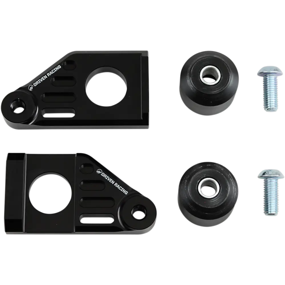 DRIVEN RACING Axle Block Sliders - Suzuki - Black DRAX-119-BK
