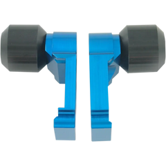 DRIVEN RACING Axle Block Sliders - Suzuki - Blue DRAX-111-BL