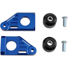 DRIVEN RACING Axle Block Sliders - Suzuki - Blue DRAX-119-BL